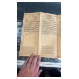 1933 horse racing program