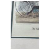 horse racing lithograph