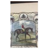 vintage horse lithograph