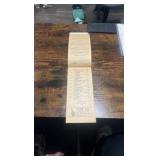 1937 hialeah park Miami Beach handicap race program