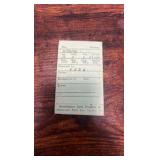 1938-1940 Pinkerton national detective agency employee I.d. cards for famous race tracks