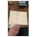 1912 Lake Erie trotting circuit race program and tickets