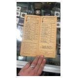 1937 Santa Anita park race program