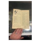 1951 Saratoga race program