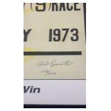 1983 Rick czerwonka signed print secretariat Churchill downs Kentucky derby with coa