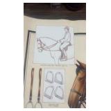 equestrian equipment poster