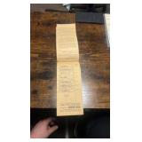 1934 pimlico Maryland jockey club race program