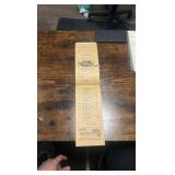 1937 hialeah park Miami Beach handicap race program