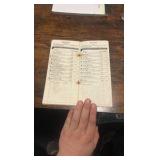 1952 Churchill downs spring meeting race program