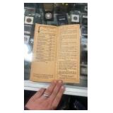 1937 Santa Anita park race program