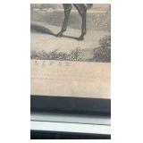 mid 1800s Monmouth eclipse etching