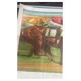 1974 Eddie Arcaro signed and numbered print