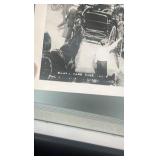 1903 horse race panoramic photo reproduction