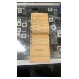 1946 Saratoga raceway race program