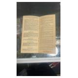 1947 Belmont park race program