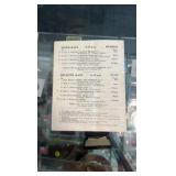 early 1900s horse racing items