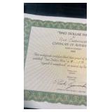 1983 Rick czerwonka signed print secretariat Churchill downs Kentucky derby with coa