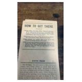 1906 Brighton beach races race program