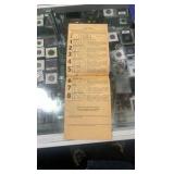 1946 Saratoga raceway race program