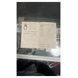 antique horse racing race program