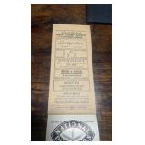 1937 hialeah park Miami Beach handicap race program