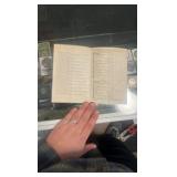 antique horse racing race program