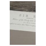 1892 sir Hugo horse racing etching