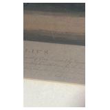 late 1800s Emilius horse racing etching