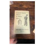 1912 Lake Erie trotting circuit race program and tickets
