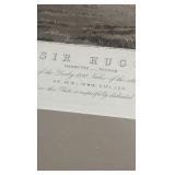 1892 sir Hugo horse racing etching