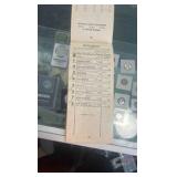 1950 pimlico Maryland jockey club race program