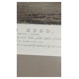 1892 sir Hugo horse racing etching