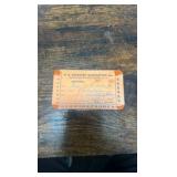 1938-1940 Pinkerton national detective agency employee I.d. cards for famous race tracks