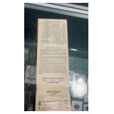 1950 pimlico Maryland jockey club race program