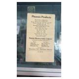 1929 phoenix brock shoes advertising pamphlet