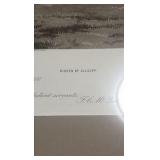 1892 sir Hugo horse racing etching