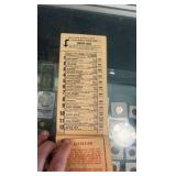 1947 hippodrome de Tijuana race program