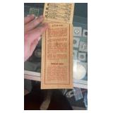 1947 hippodrome de Tijuana race program