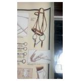 equestrian equipment poster