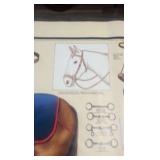 equestrian equipment poster