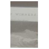 1892 sir Hugo horse racing etching