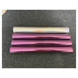 4 Rolls Of Heat Press Vinyl