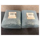 2 Waffle Textured Bath Mats