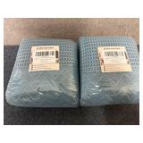 2 Waffle Textured Bath Mats