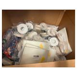 Box Of Christmas Ribbon And Sticker Books