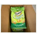 8 Bags Of Goldfish Crisps - Sour Cream And Onion