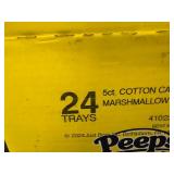 24 Trays Of Cotton Candy Flavored Peeps