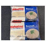 2 X 5Lb Bags Of Mahatma Basmati Rice