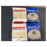 2 X 5Lb Bags Of Mahatma Basmati Rice