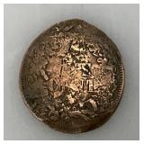 Very Old CIVIL WAR Coin Stamped With Soldiers Initials